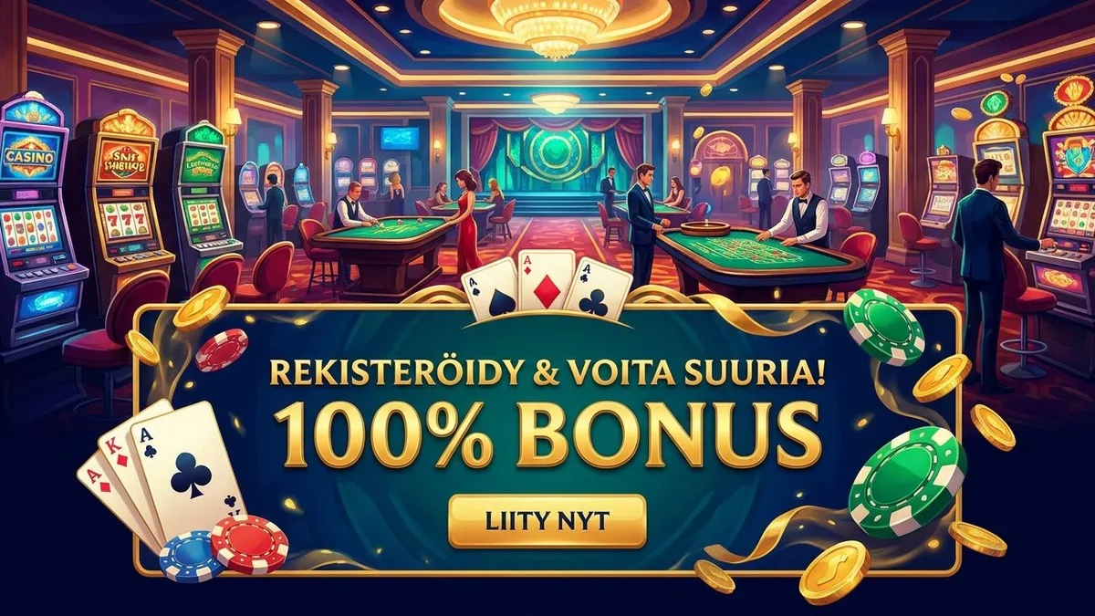 Rekisteröidy bonuksella